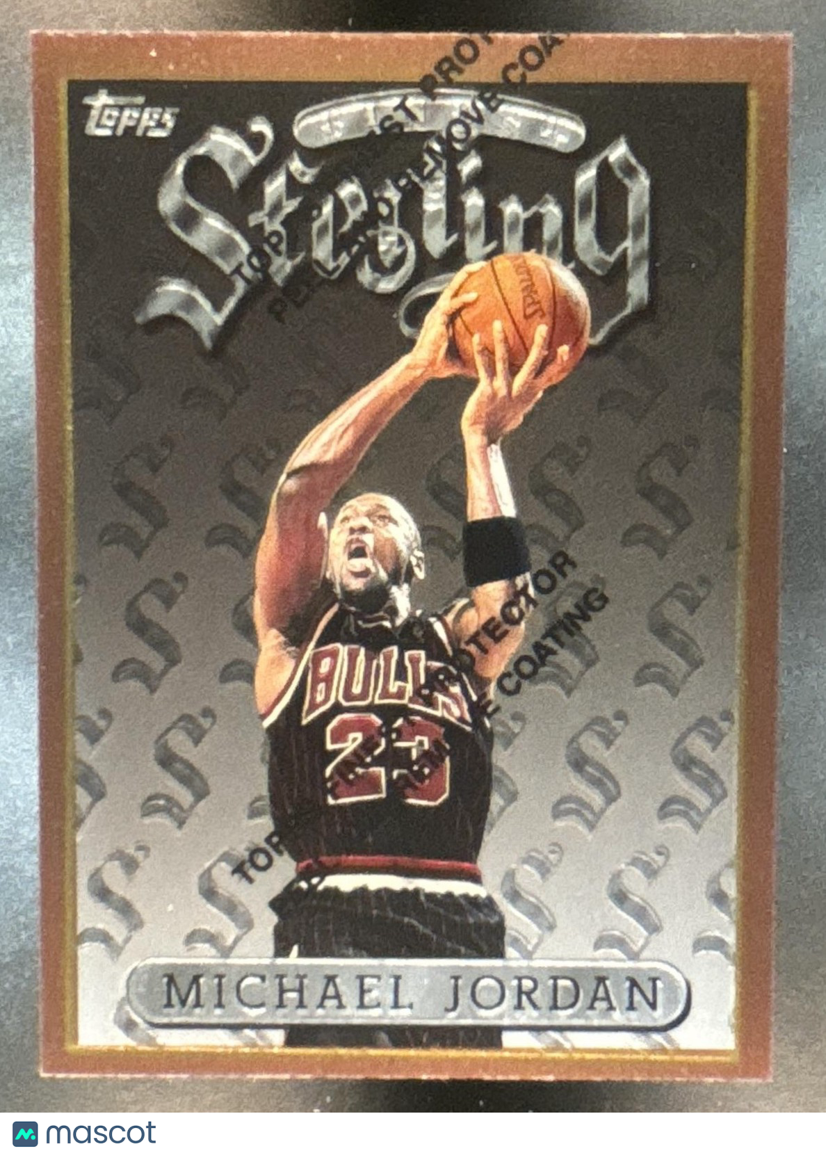 1996-97 Topps Finest Michael Jordan #50 Chicago Bulls