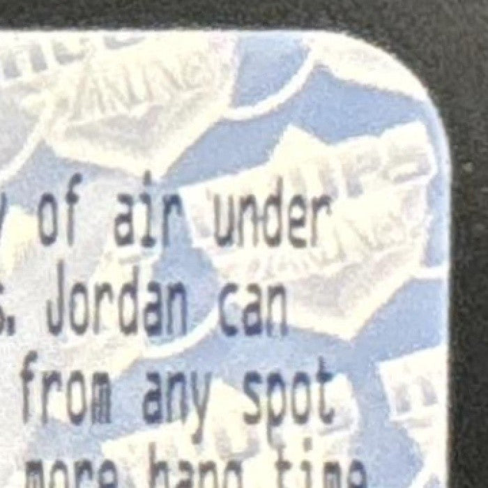 1997-98 Hoops Michael Jordan Frequent Flyer Club #4 Chicago Bulls