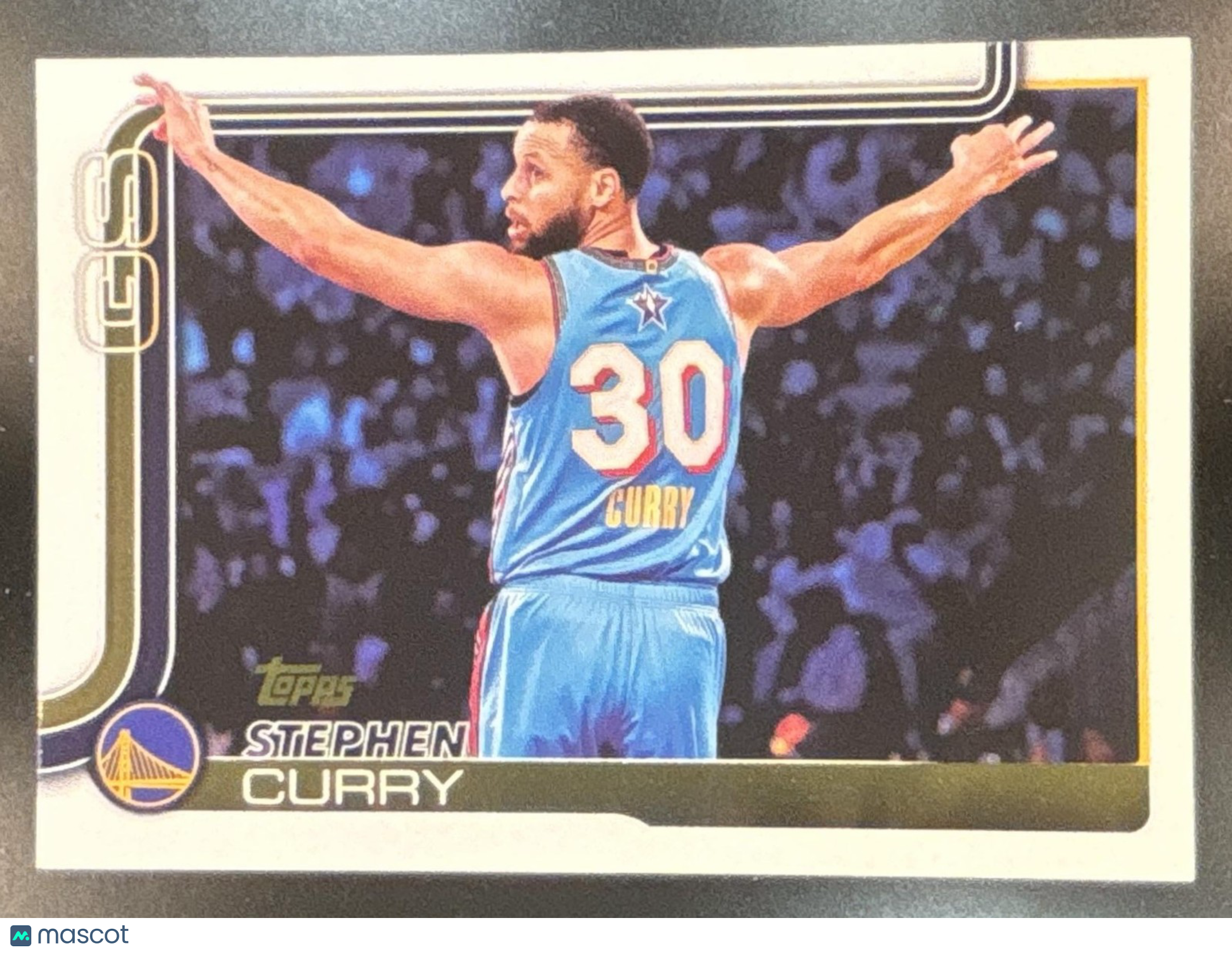 2025-26 Topps Stephen Curry Golden Mirror Image Variation #135 State Warriors