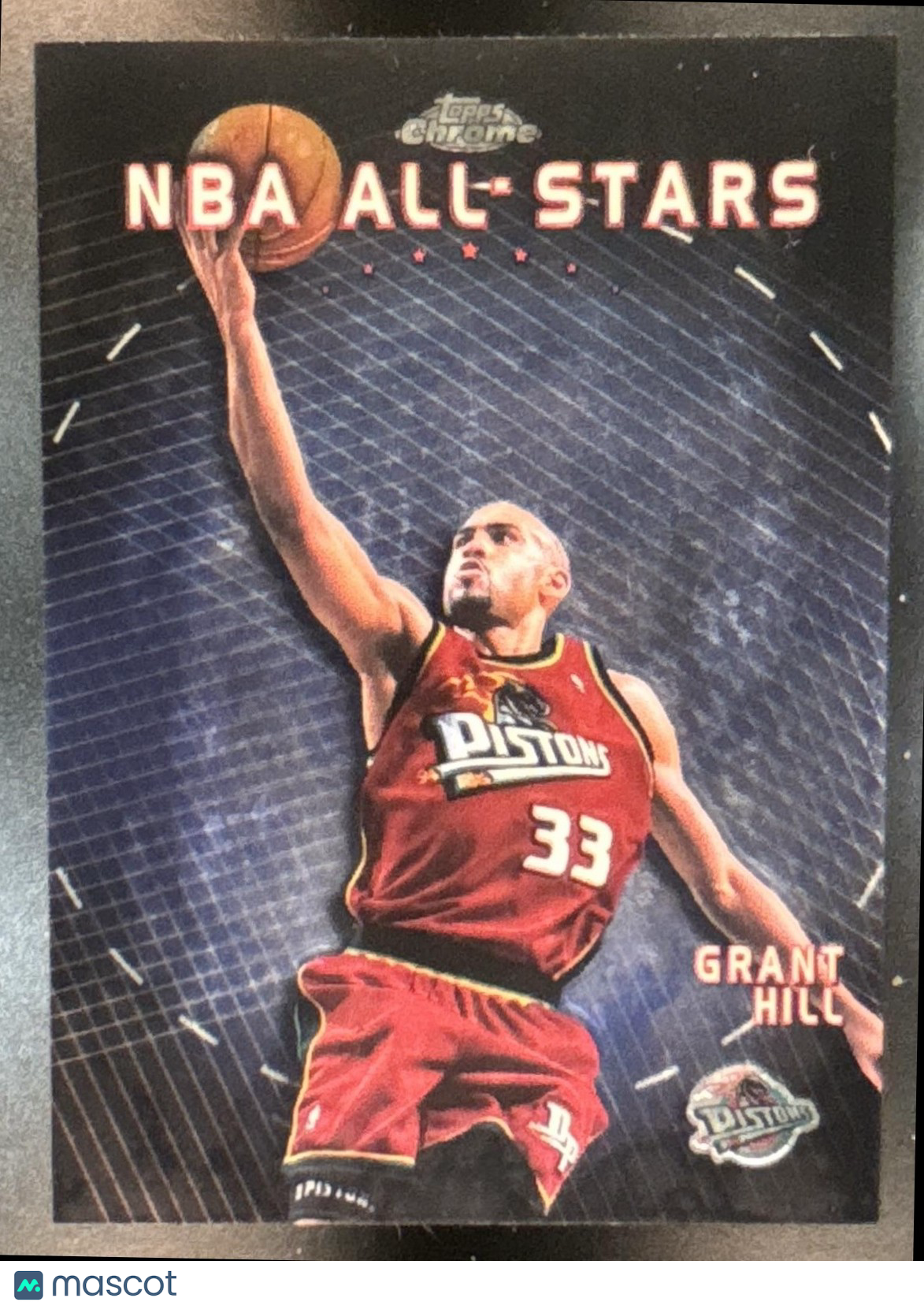 1999-00 Topps Chrome Grant Hill All Stars #AS10 Detroit Pistons