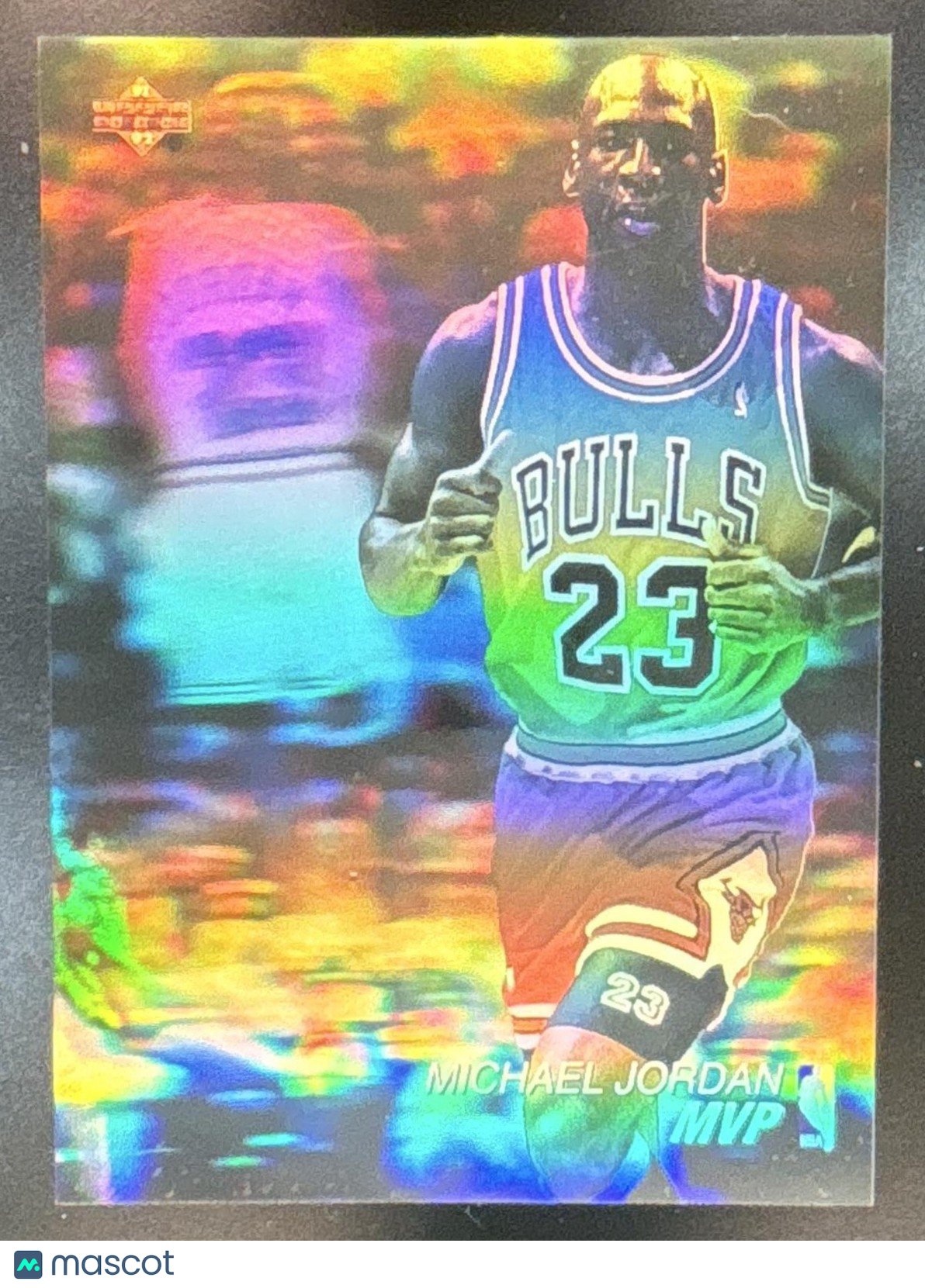 1991-92 Upper Deck Michael Jordan Award Winner Holograms #AW4 Chicago Bulls