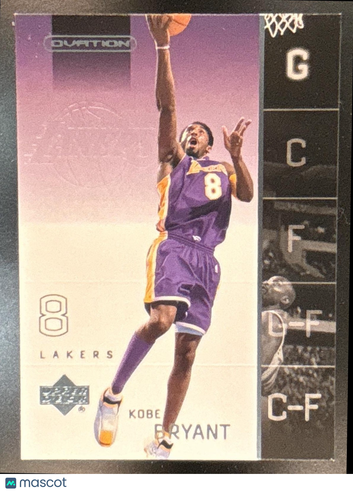 2002-03 Upper Deck Ovation Kobe Bryant #35 Los Angeles Lakers