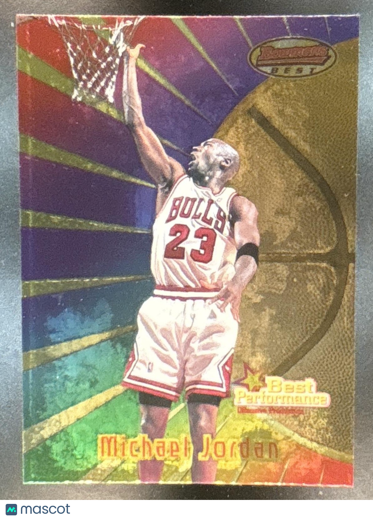 1997-98 Bowman's Best Michael Jordan #96 Chicago Bulls