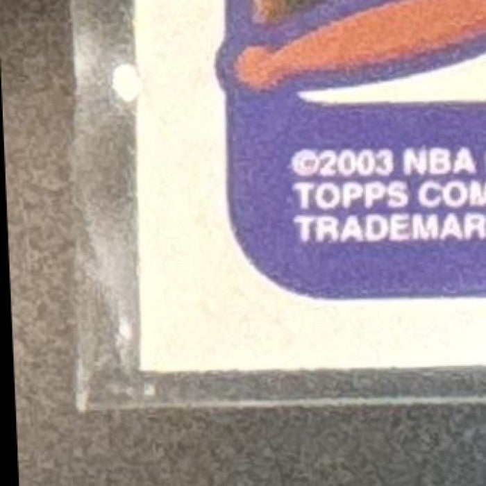 2003-04 Topps Karl Malone Justice of the Court #JC-9 Utah Jazz