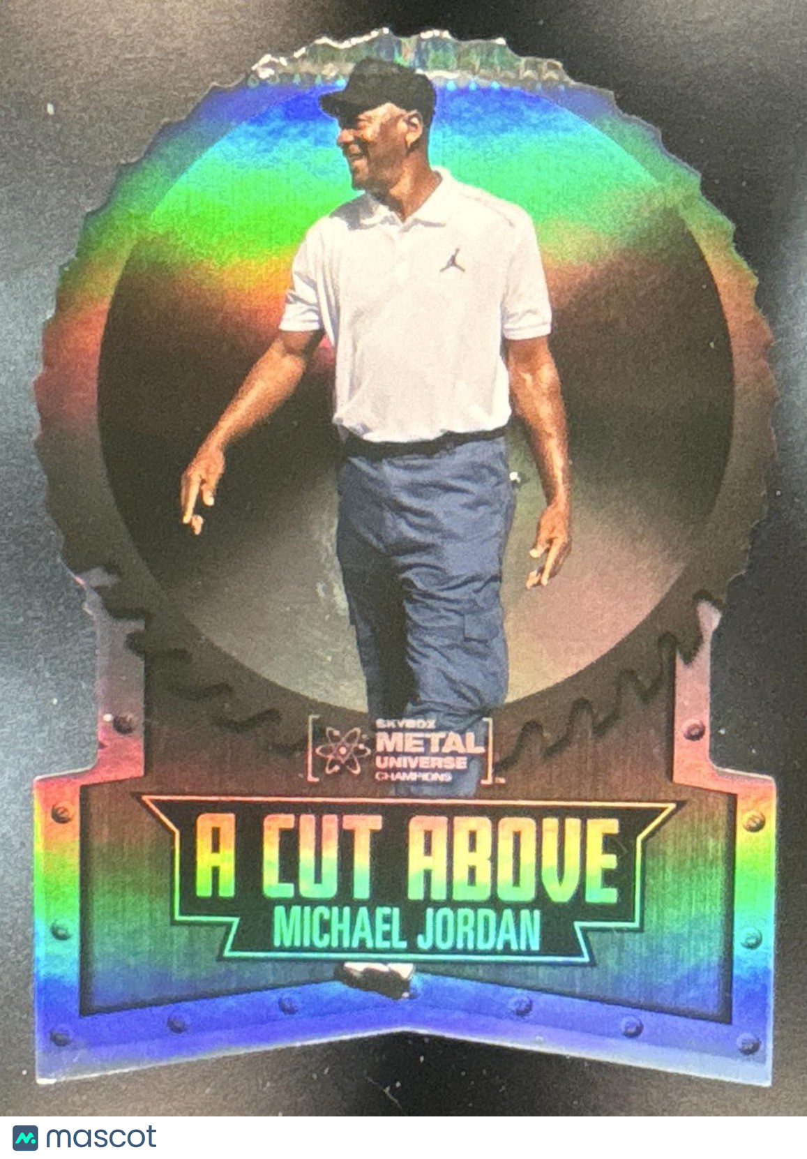 2022 Skybox Metal Universe Champions Michael Jordan A Cut Above #ACA-1