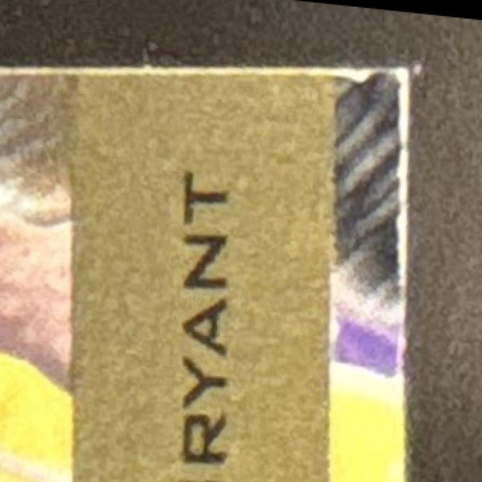 1997 Collector's Edge Kobe Bryant #14 Los Angeles Lakers