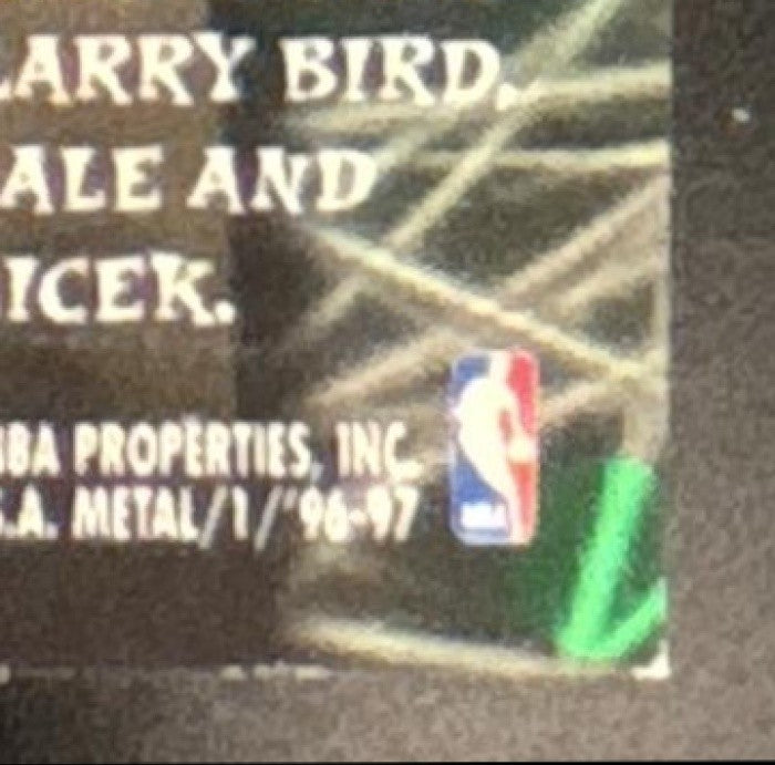 1996 Skybox Metal Antoine Walker Edge #14 Celtics