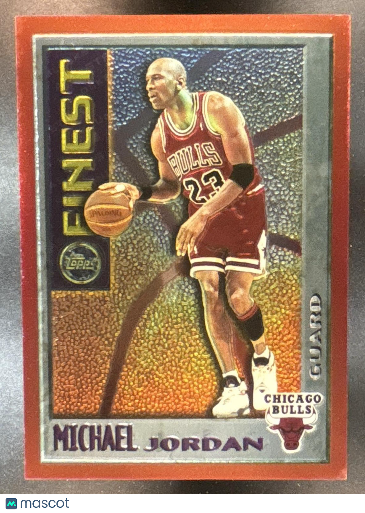 1995-96 Topps Finest Michael Jordan Mystery #M1 Chicago Bulls