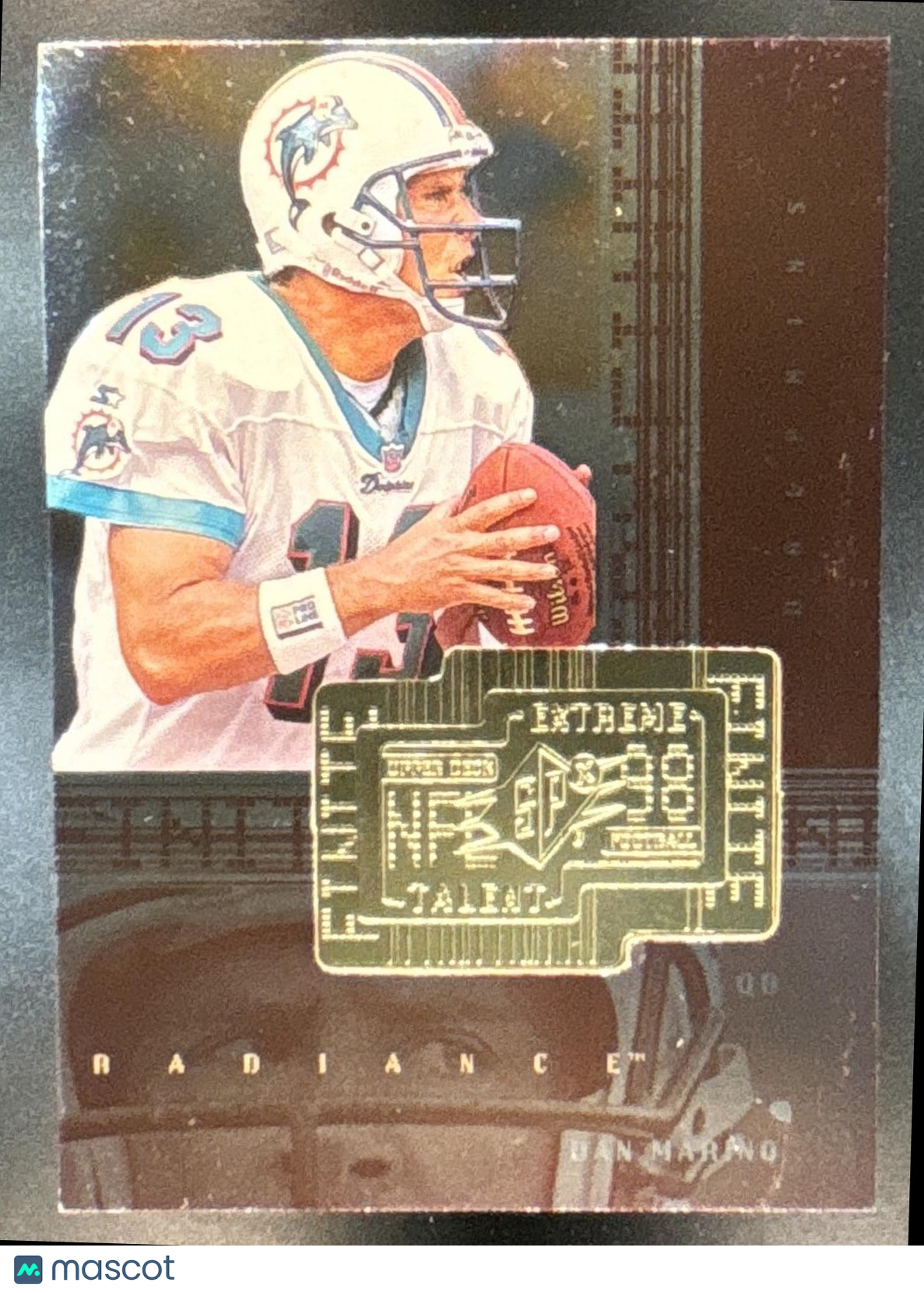 1998 SPx Finite Dan Marino (Sample) #234 Miami Dolphins