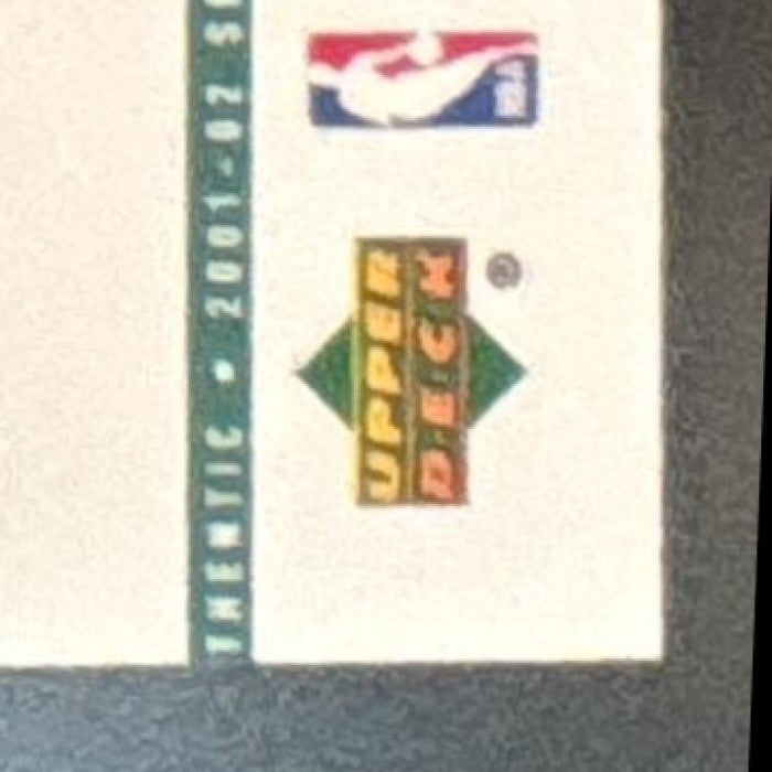 2001-02 SP Authentic Paul Pierce #4 Boston Celtics