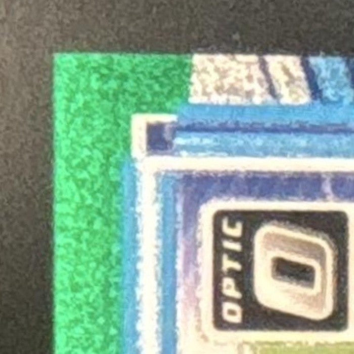 2025 Donruss Optic Abdul Carter Rated Rookie Jazz Prizm #300 Hyper Green Silver