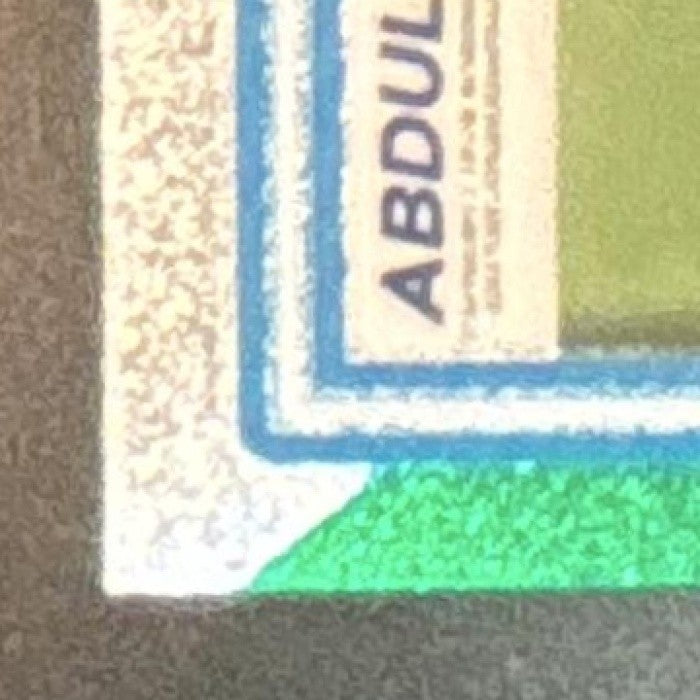 2025 Donruss Optic Abdul Carter Rated Rookie Jazz Prizm #300 Hyper Green Silver