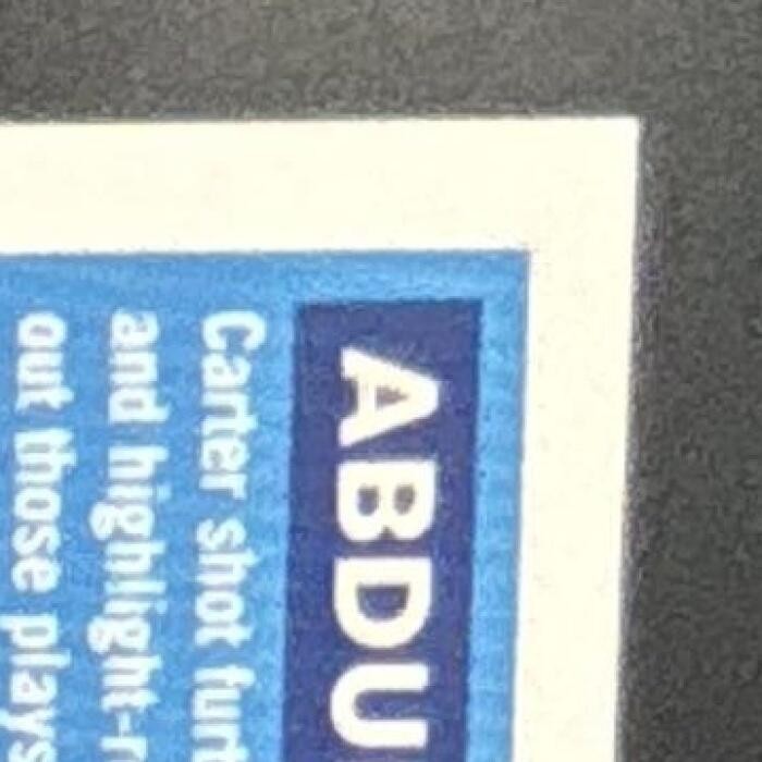 2025 Donruss Optic Abdul Carter Rated Rookie Jazz Prizm #300 Hyper Green Silver