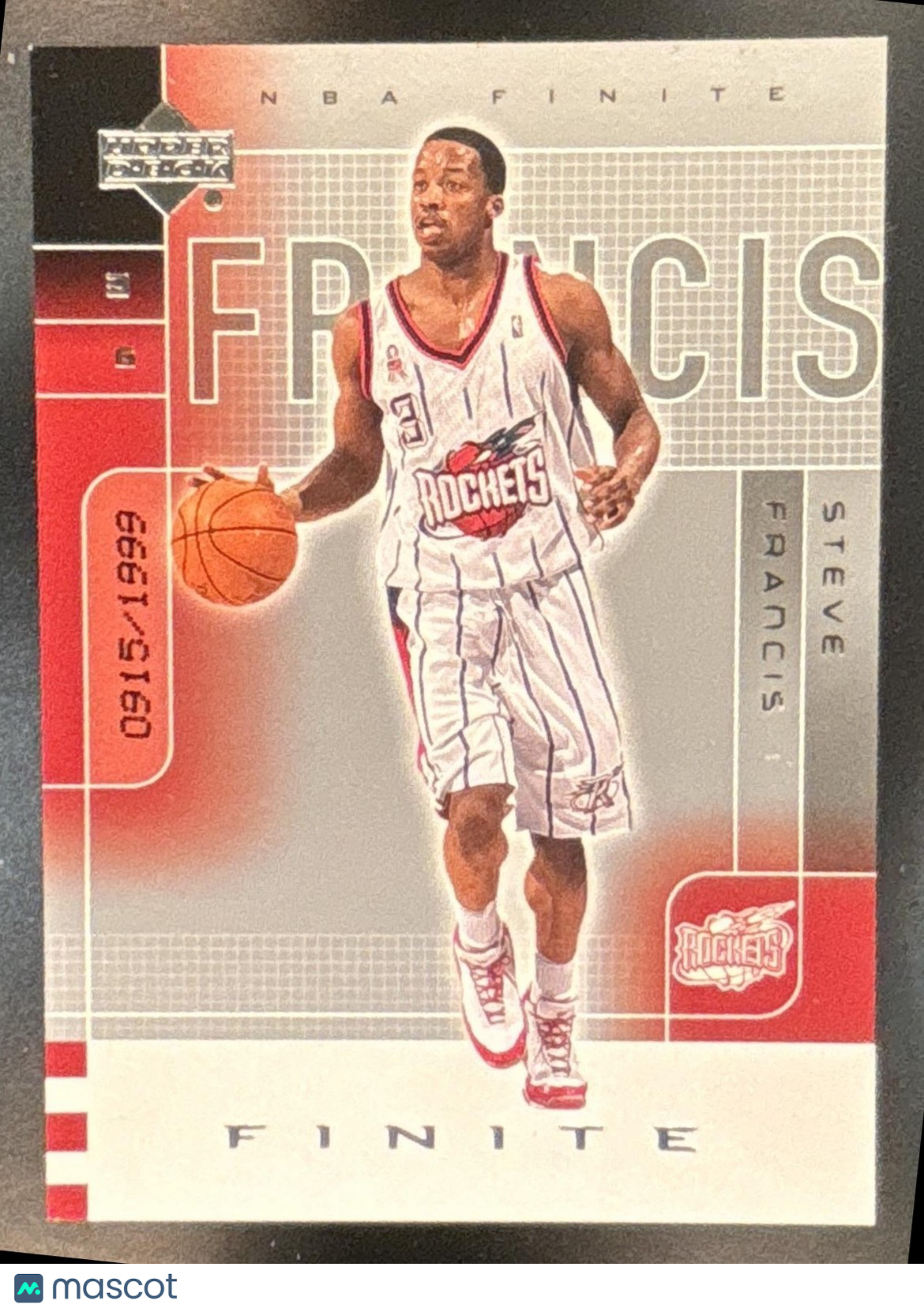 2002-03 Upper Deck Finite Steve Francis /1999 #31 Houston Rockets