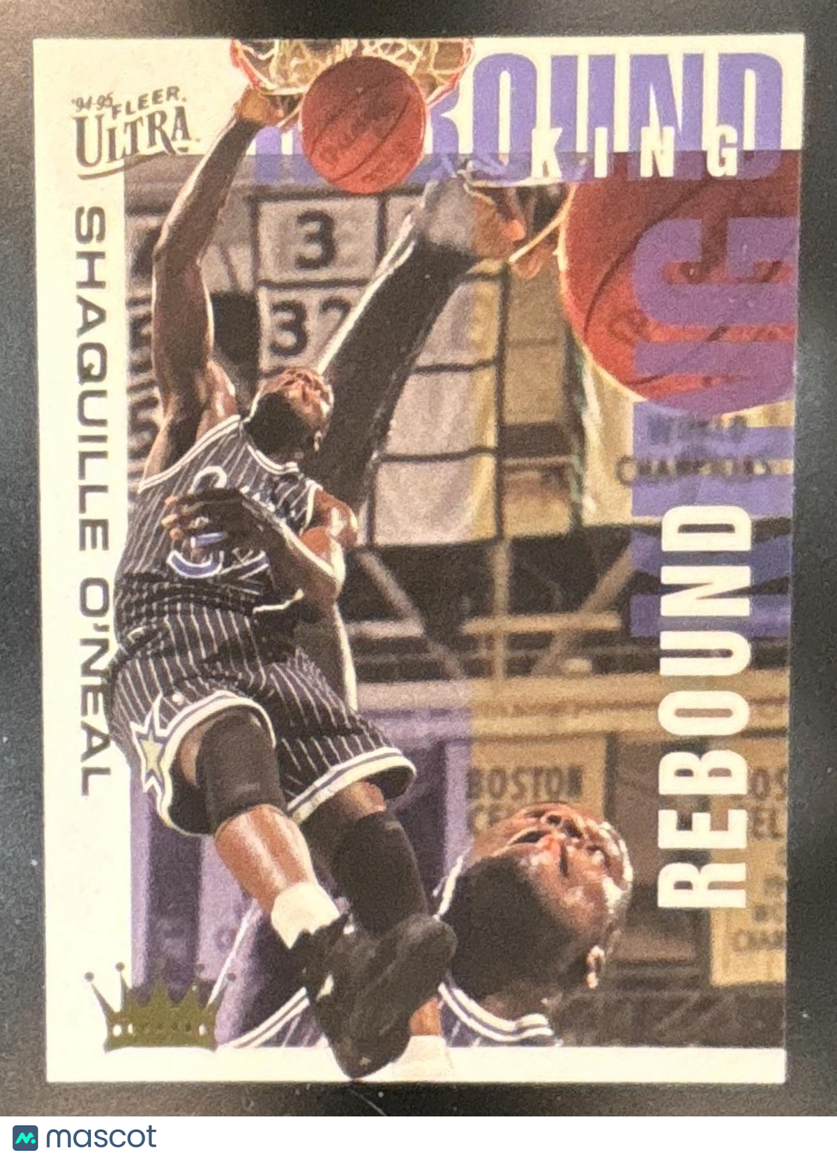 1994-95 Fleer Ultra Shaquille O'Neal Rebound Kings #7 Orlando Magic