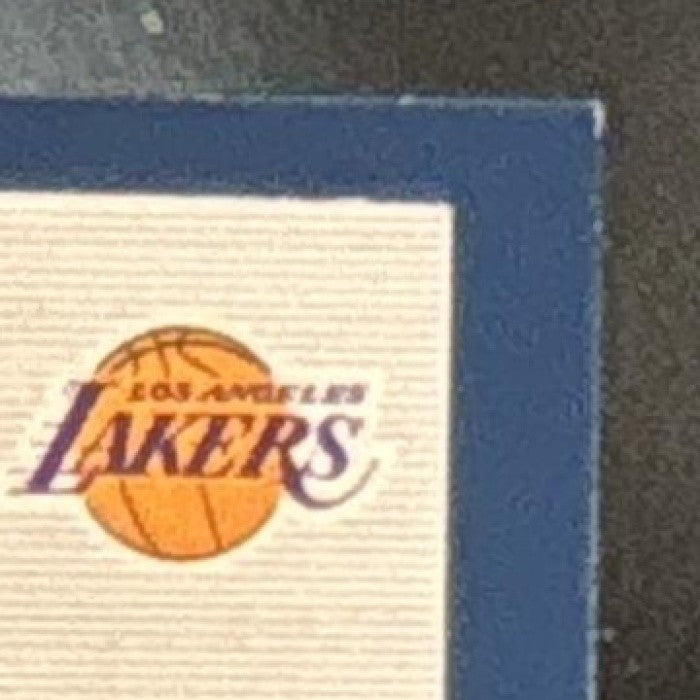 2002-03 Topps 2001-02 NBA Champions #184 Los Angeles Lakers