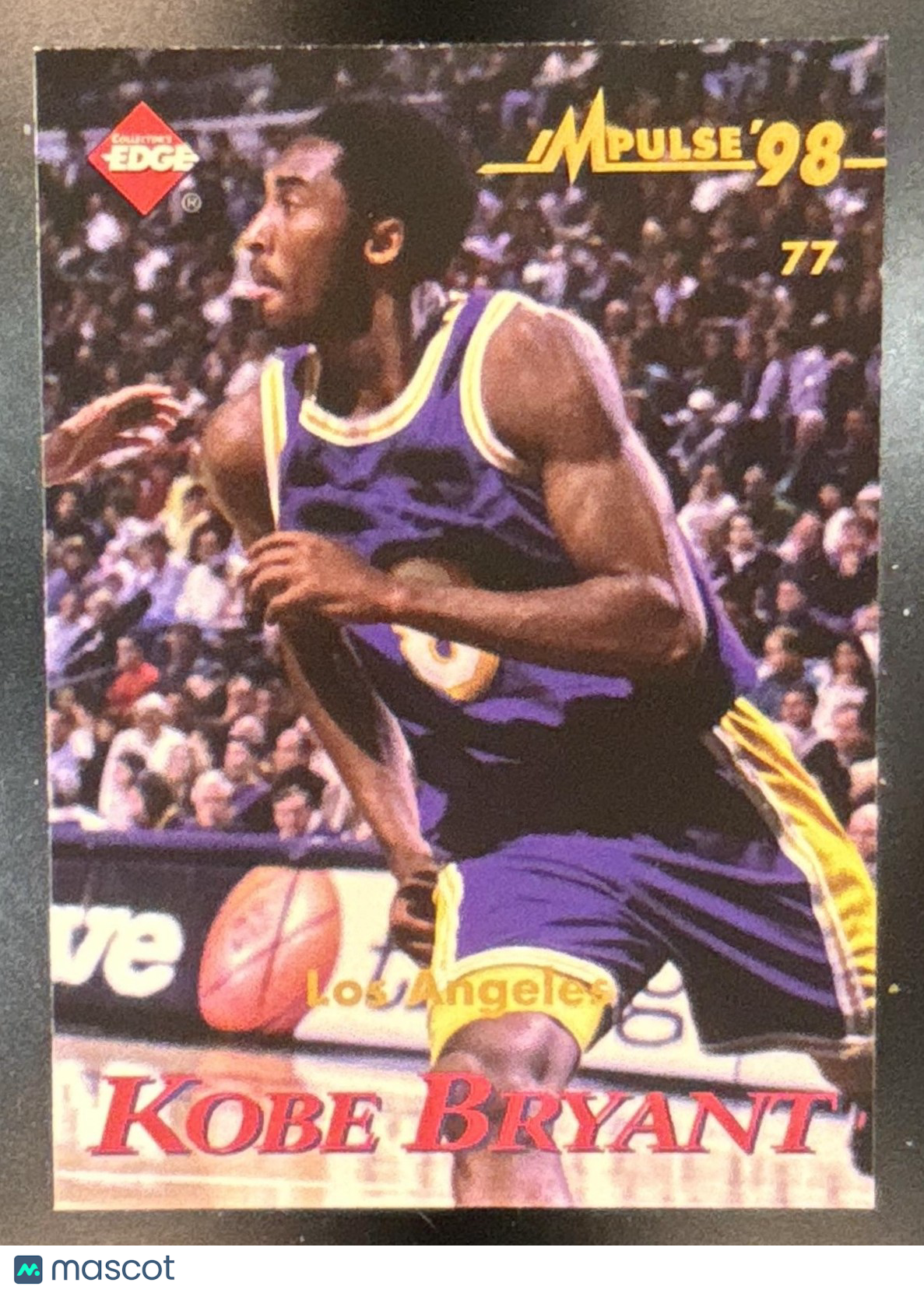 1998 Collector's Edge Impulse Korleone Young Kobe Bryant #91