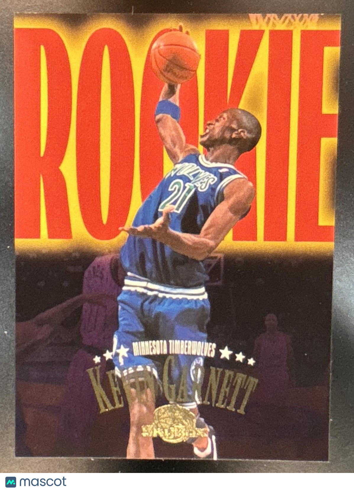 1995-96 Skybox Premium Kevin Garnett #233 Rookie RC Minnesota Timberwolves
