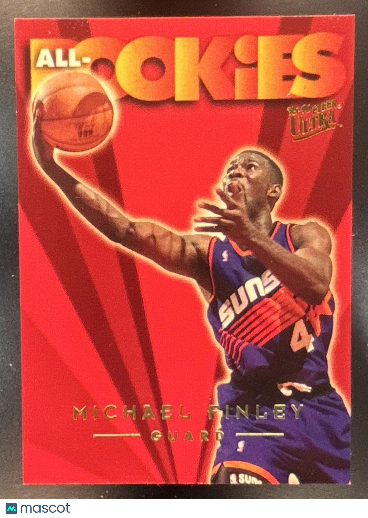 1995-96 Fleer Ultra Michael Finley All Rookies #2 Phoenix Suns
