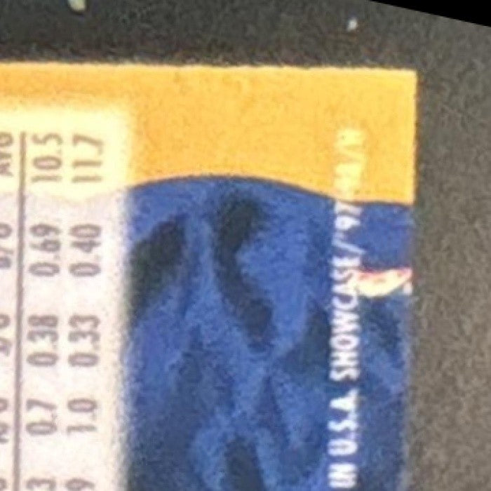 1997-98 Fleer Flair Showcase Danny Fortson Row 3 #24 RC Denver Nuggets