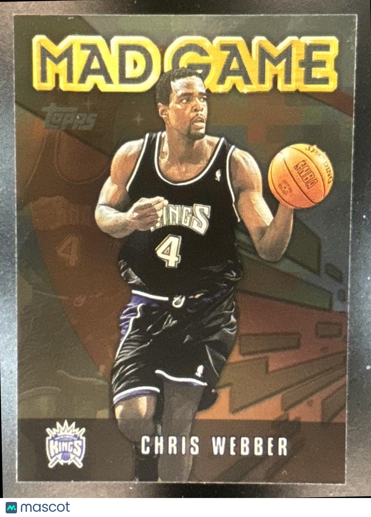 2001-02 Topps Chris Webber Mad Game #MG9 Sacramento Kings