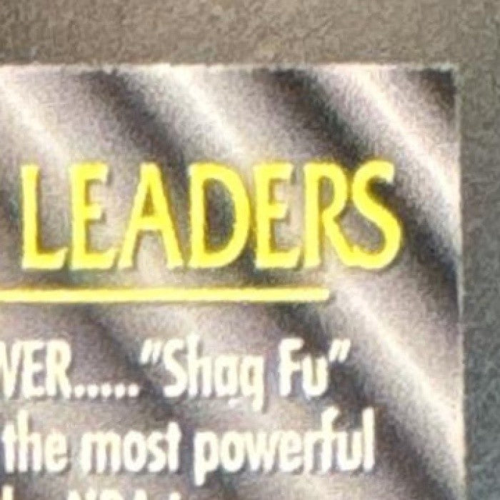 1994-95 Fleer Shaquille O'Neal Clarence Weatherspoon Charles Barkley Team Leader