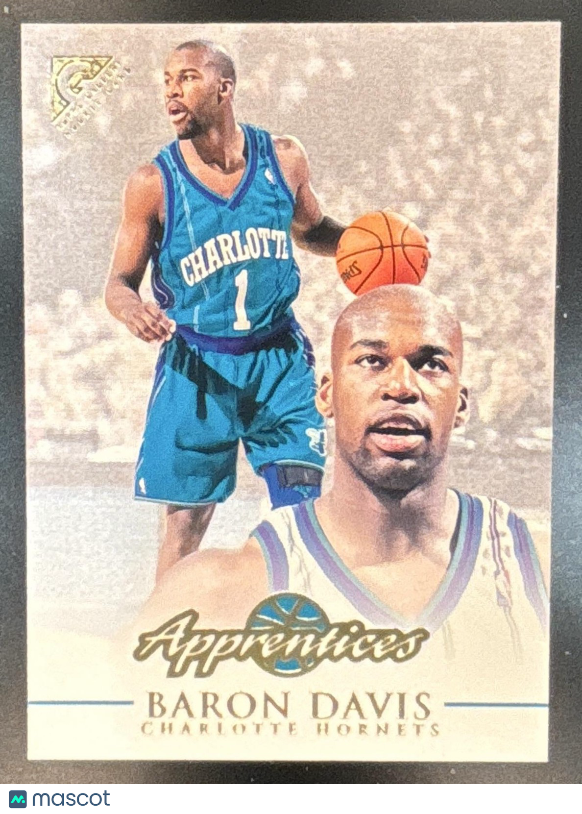 1999-00 Topps Gallery Baron Davis #130 RC Charlotte Hornets