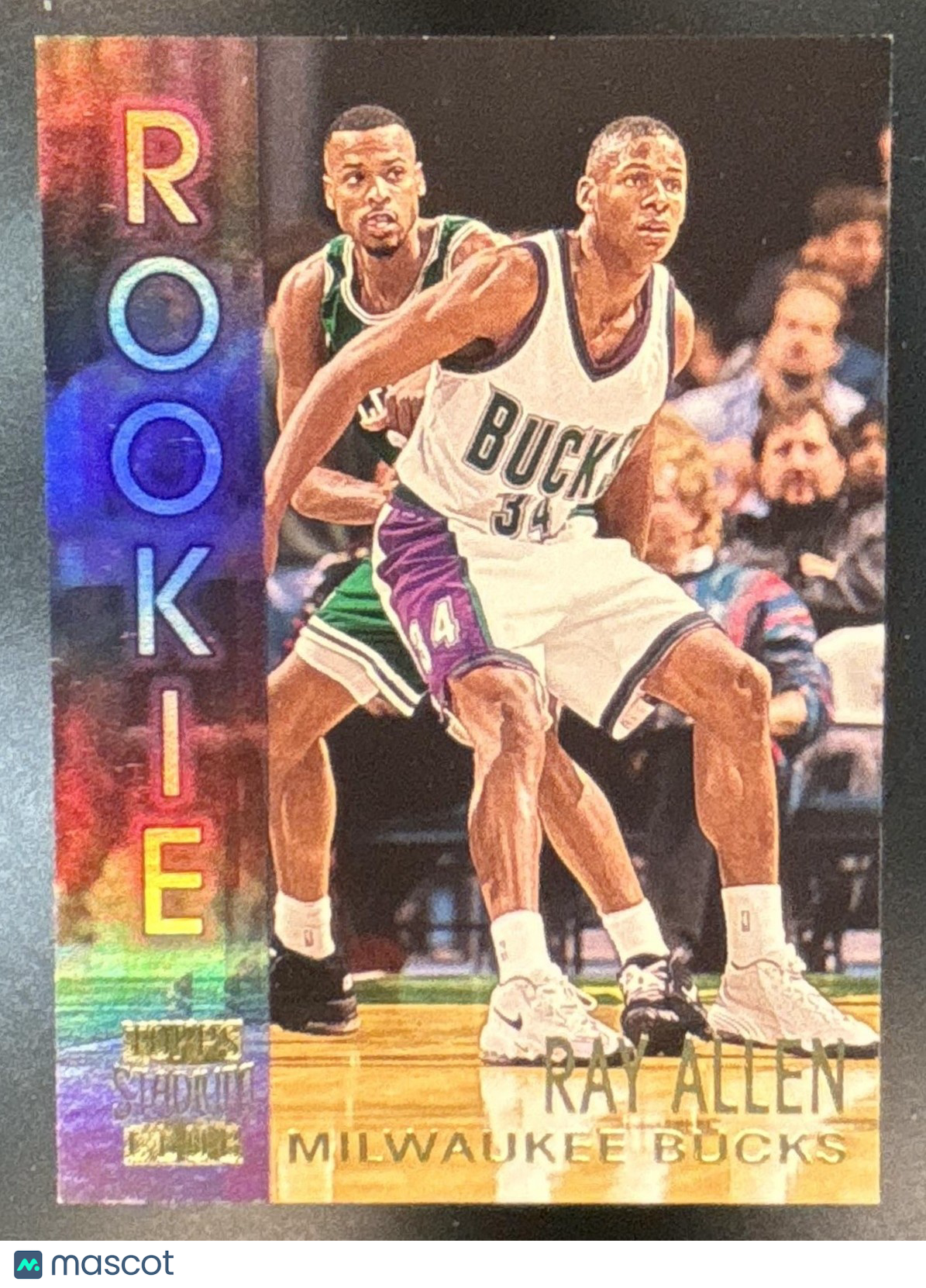 1996-97 Topps Stadium Club Ray Allen Rookies Series Two #R19 RC Milwaukee Bucks
