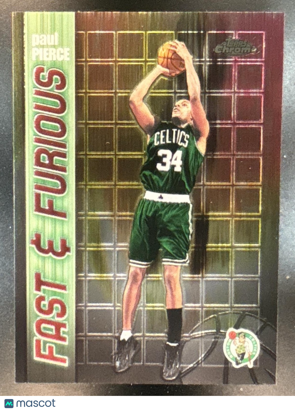 2001-02 Topps Chrome Paul Pierce Fast and Furious