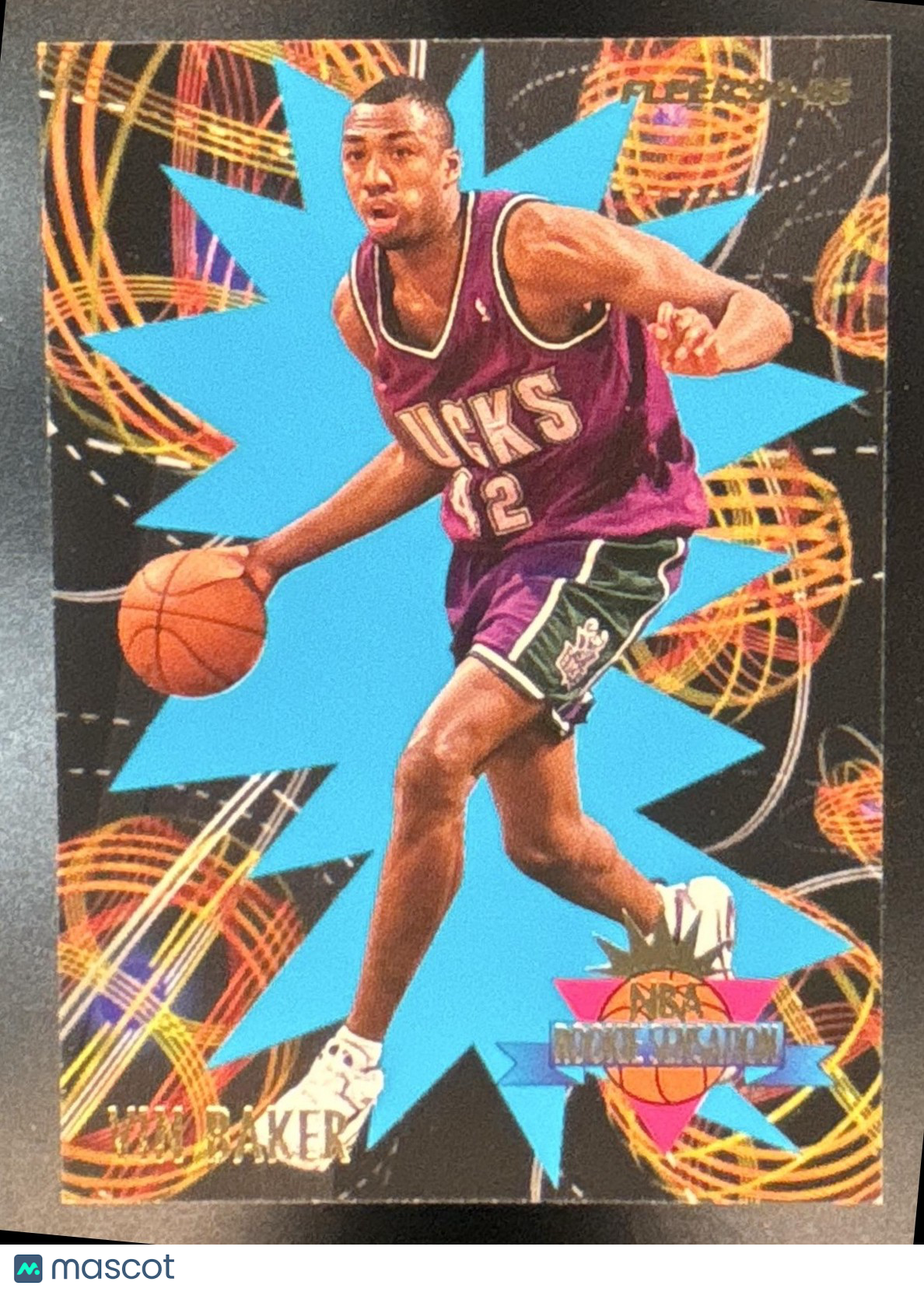 1994-95 Fleer Vin Baker Rookie Sensations #1 Bucks