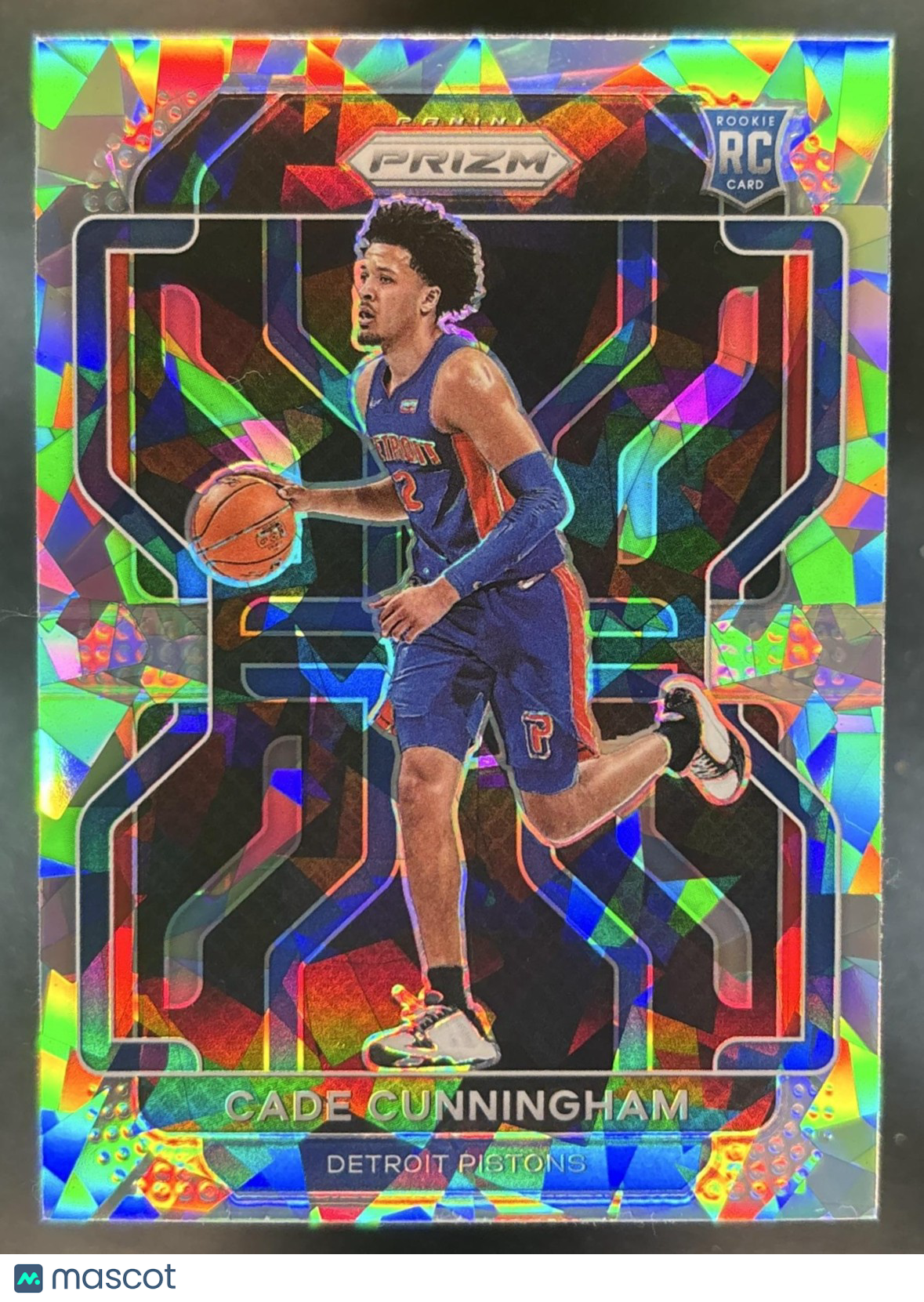 2021-22 Panini Prizm Cade Cunningham Ice #282 RC Detroit Pistons