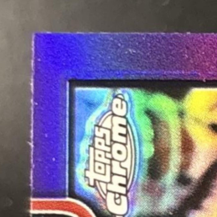 2025 Topps Chrome Luther Burden III Purple Refractor /75 #334 RC Chicago Bears