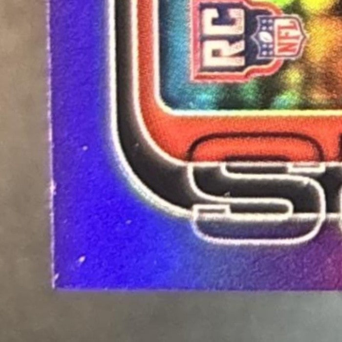 2025 Topps Chrome Luther Burden III Purple Refractor /75 #334 RC Chicago Bears
