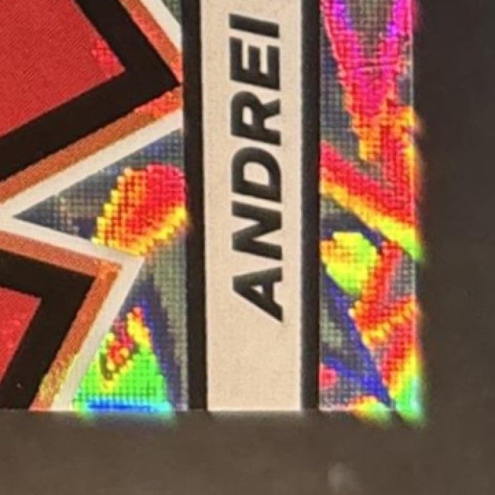 2025-26 Panini Contenders EuroLeague Andrei Kirilenko Kaboom Horizontal Moscow