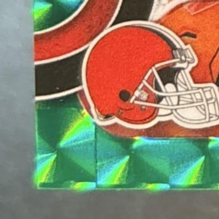 2025 Topps Chrome Shedeur Sanders Image Variation Green Geometric /99 #315 RC