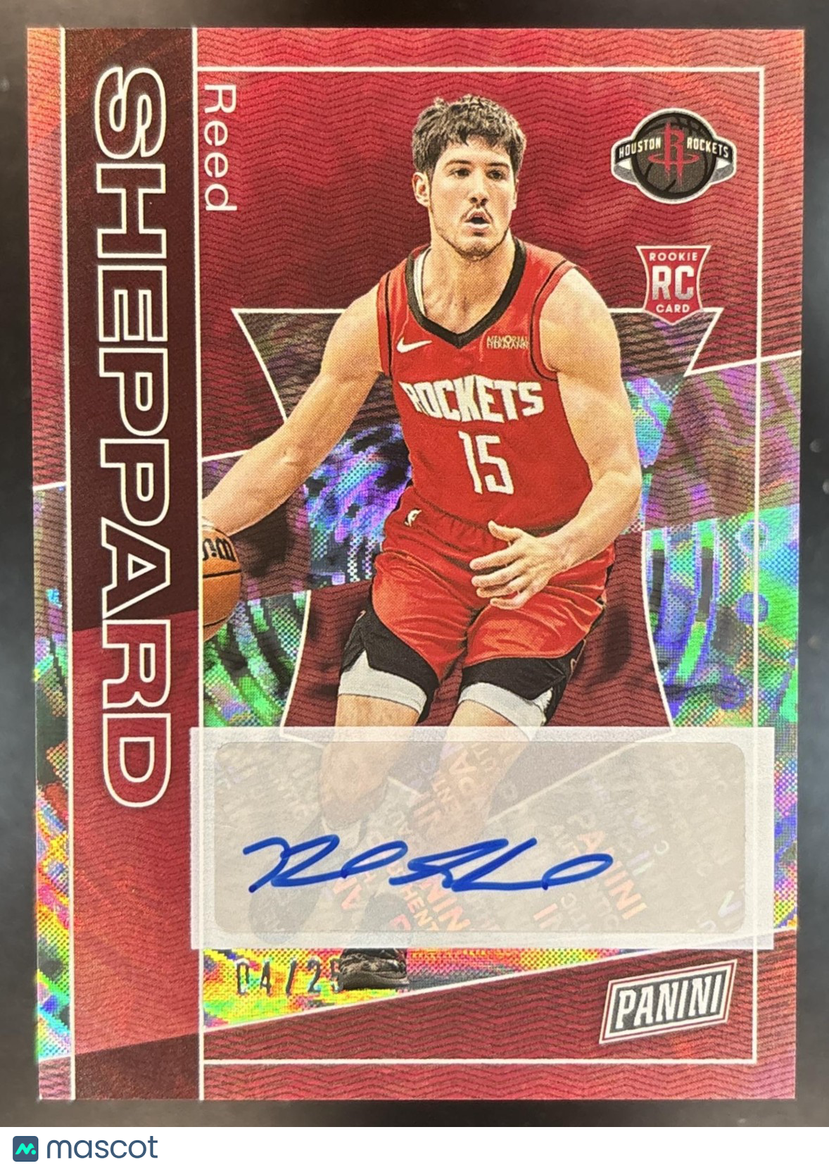 2025 Panini NSCC Silver Packs Wrapper Redemption Reed Sheppard Auto /25 RC
