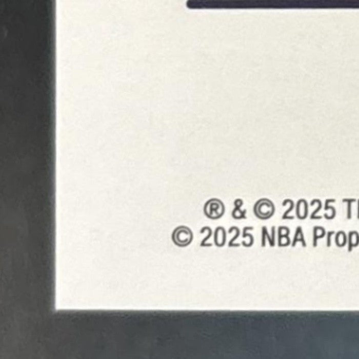 2025-26 Topps Showtime!, Stars Shine in LA Gold Rainbow /50 #293 Lakers