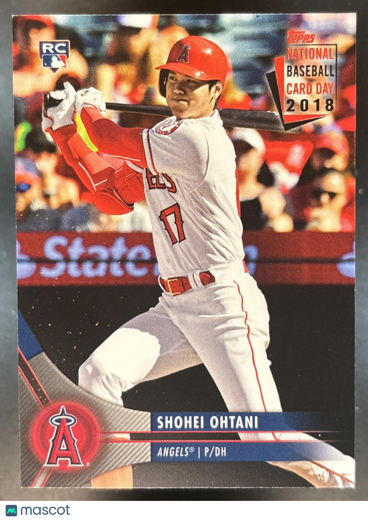2018 Topps National Baseball Card Day Shohei Ohtani #8 RC Los Angeles Angels