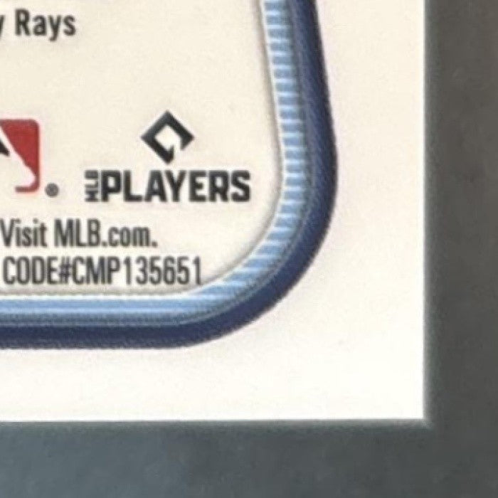 2026 Bowman Mega Box Carson Williams Chrome Gold Mojo /50 #39 RC Tampa Bay Rays