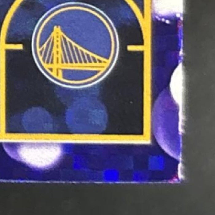 2025-26 Topps Hoops Stephen Curry Light Burst Purple /99 #261 Season Highlight