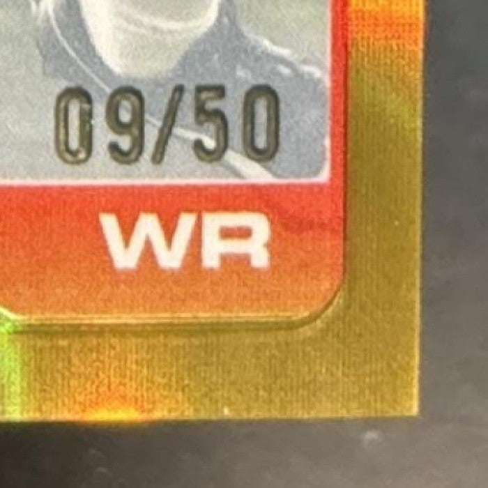 2025 Topps Chrome Isaiah Bond Auto Gold Lava /50 #RA-IBO RC Cleveland Browns