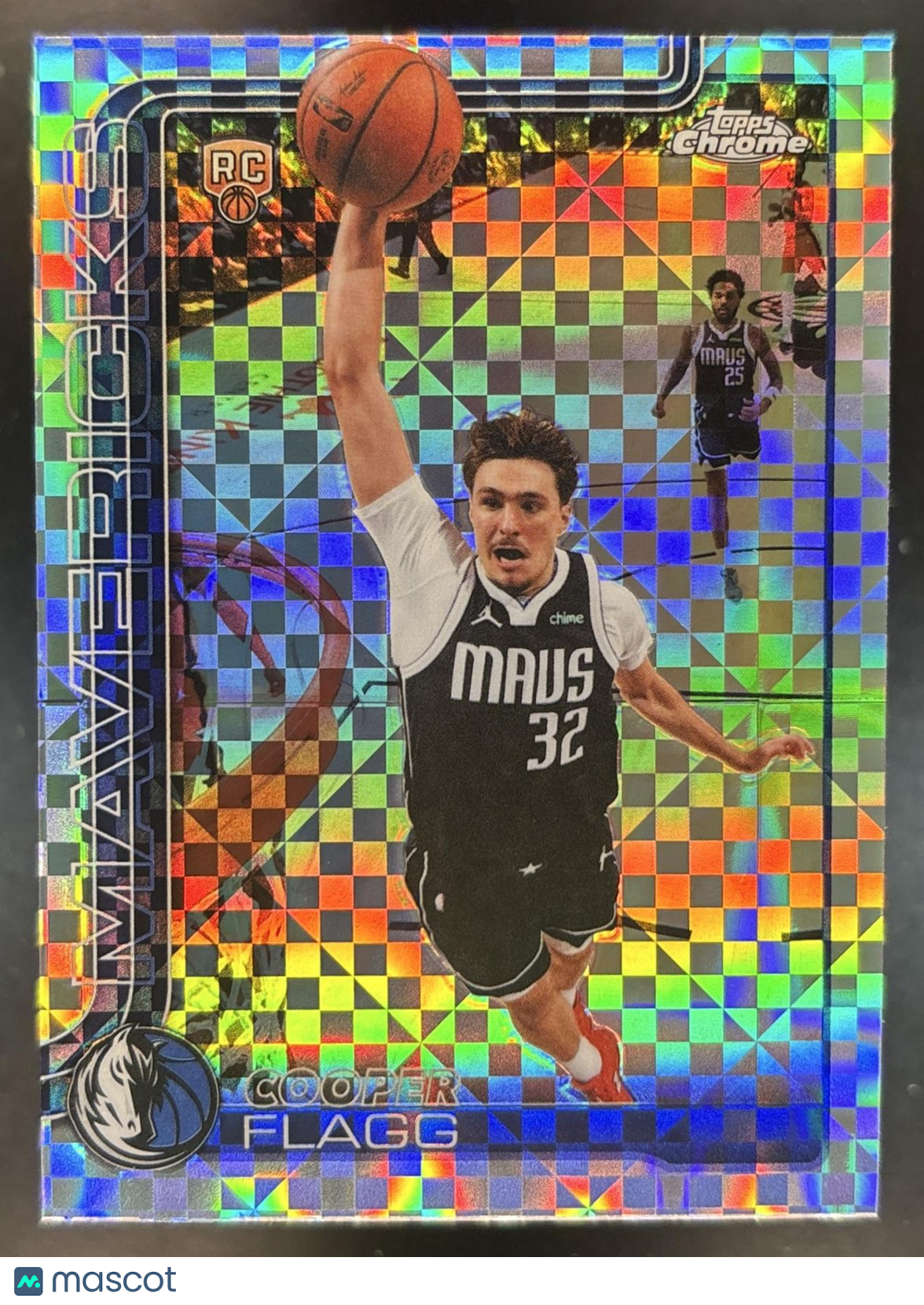 2025-26 Topps Chrome Update Cooper Flagg X-Fractor #151 RC