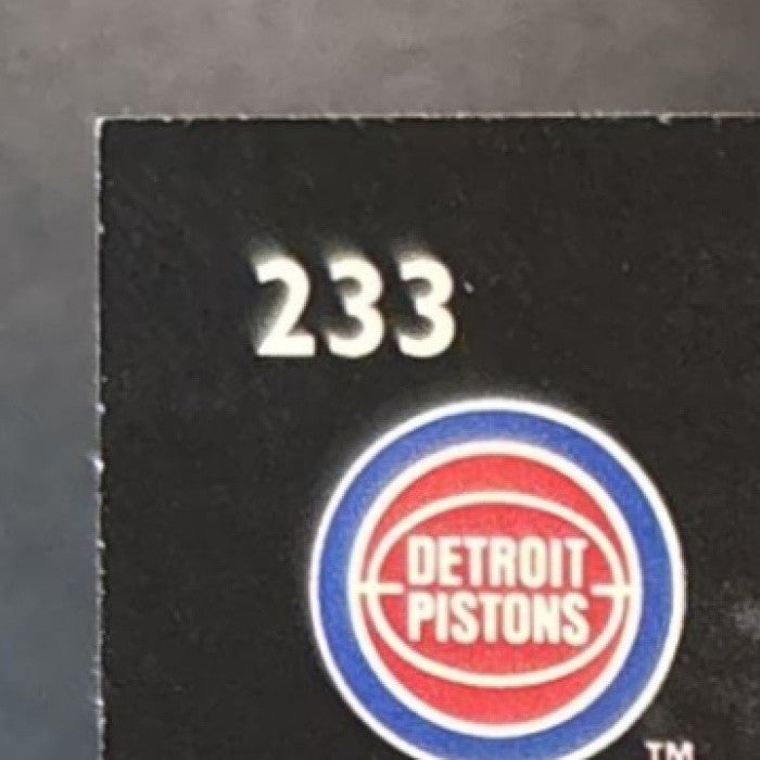 1995-96 Upper Deck Grant Hill Electric Court #233 Detroit Pistons