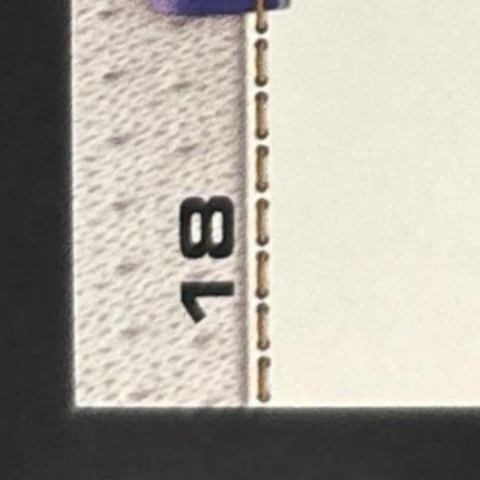 2026 Topps Justice Hill Red Diamante Foil 1/5 #18 Baltimore Ravens