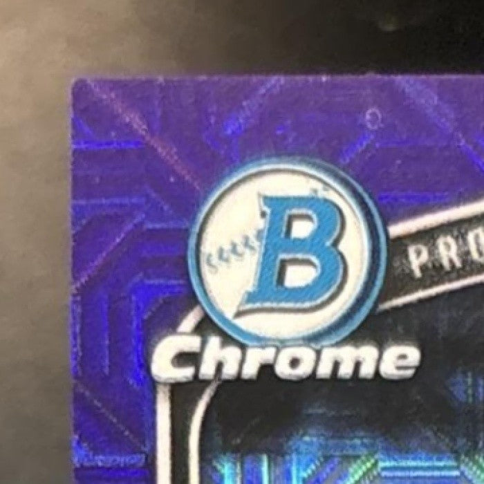 2025 Bowman Draft Brandon Compton Chrome Auto Purple Mojo /199 1st Prospect