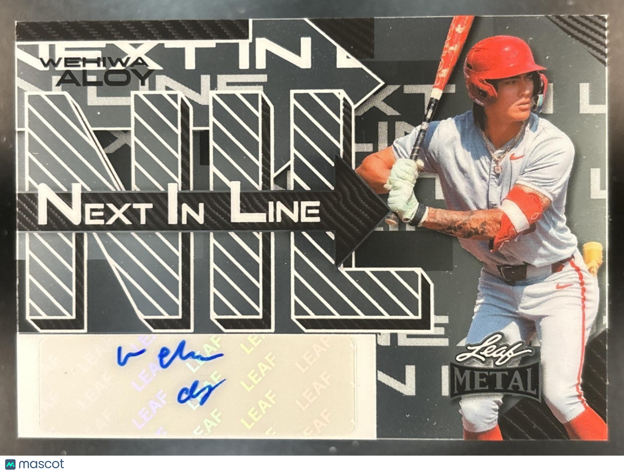 2025 Leaf Metal Wehiwa Aloy Next In Line Auto /49 #NL-WA1