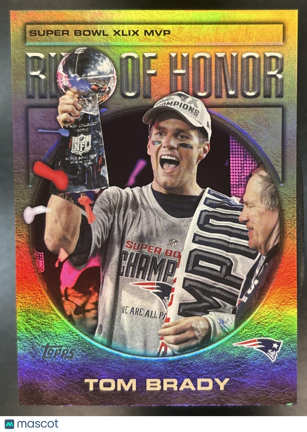 2026 Topps Tom Brady Ring of Honor Holo Foil SP #ROH-5 New England Patriots