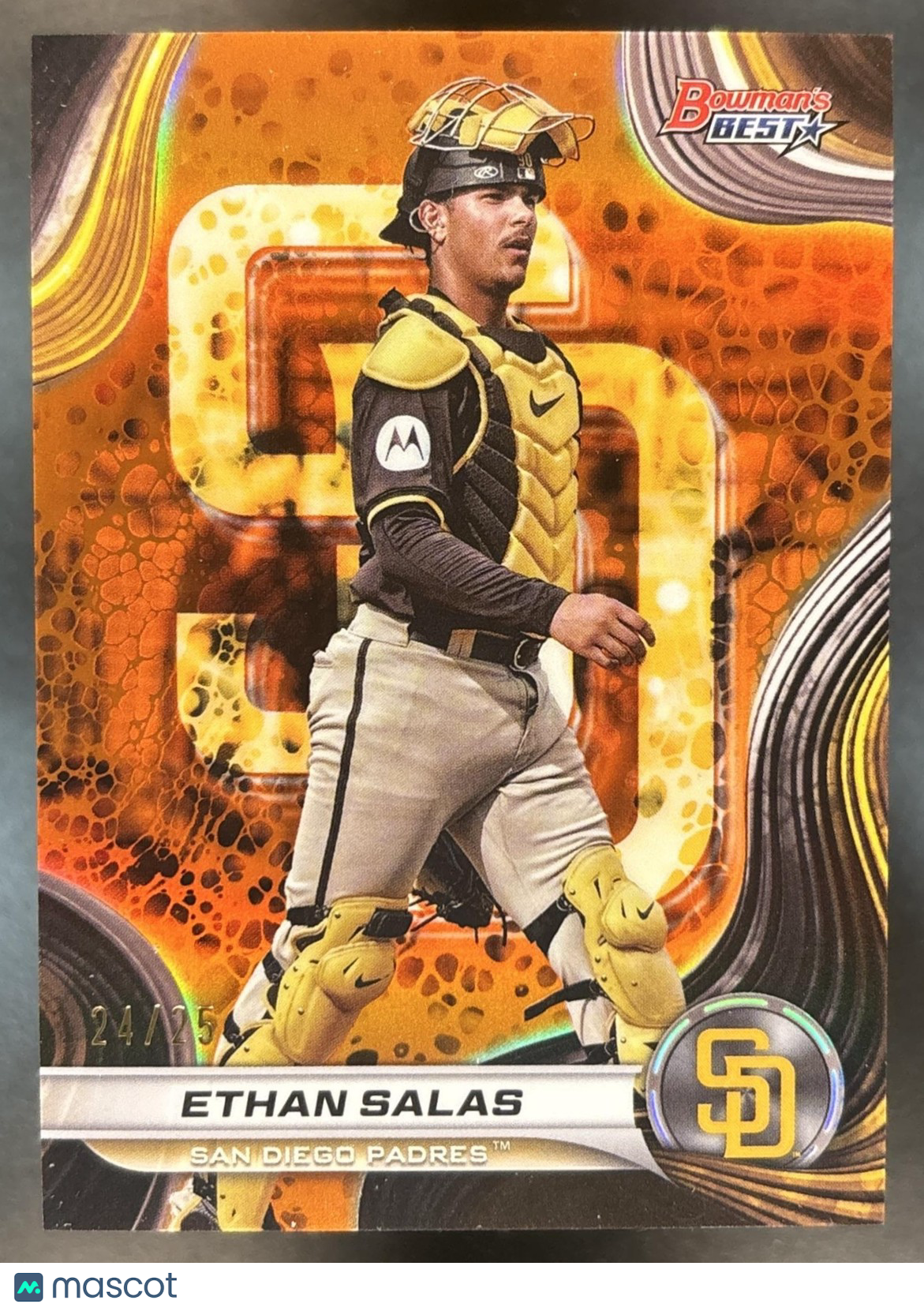 2024 Bowman's Best Ethan Salas Prospects Orange /25 #TP-19 San Diego Padres