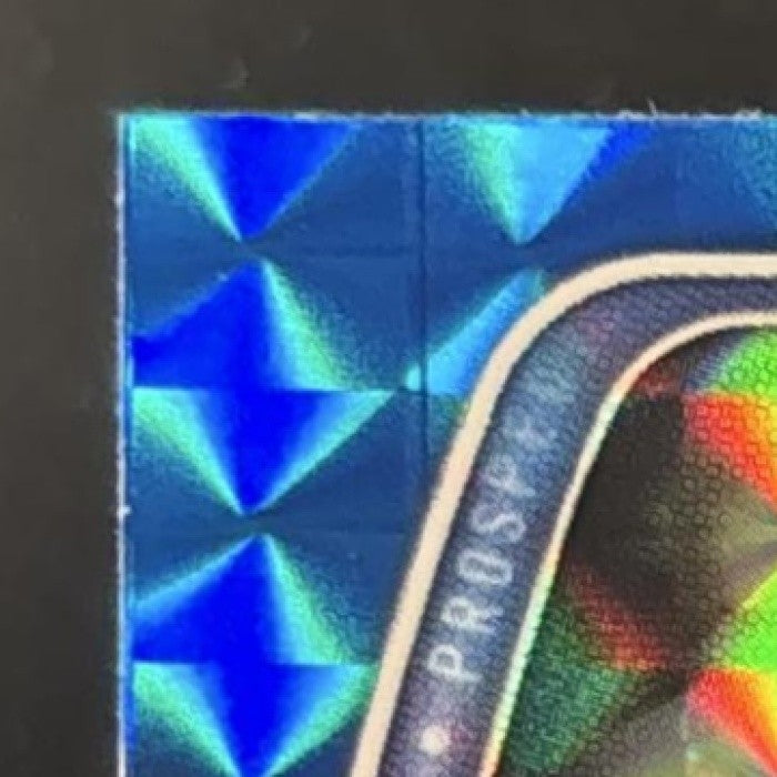2025 Bowman Draft Sebastian Walcott Chrome Blue Geometric /150 #BDC-169 Rangers