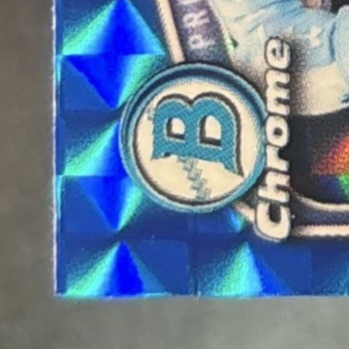 2025 Bowman Draft Sebastian Walcott Chrome Blue Geometric /150 #BDC-169 Rangers